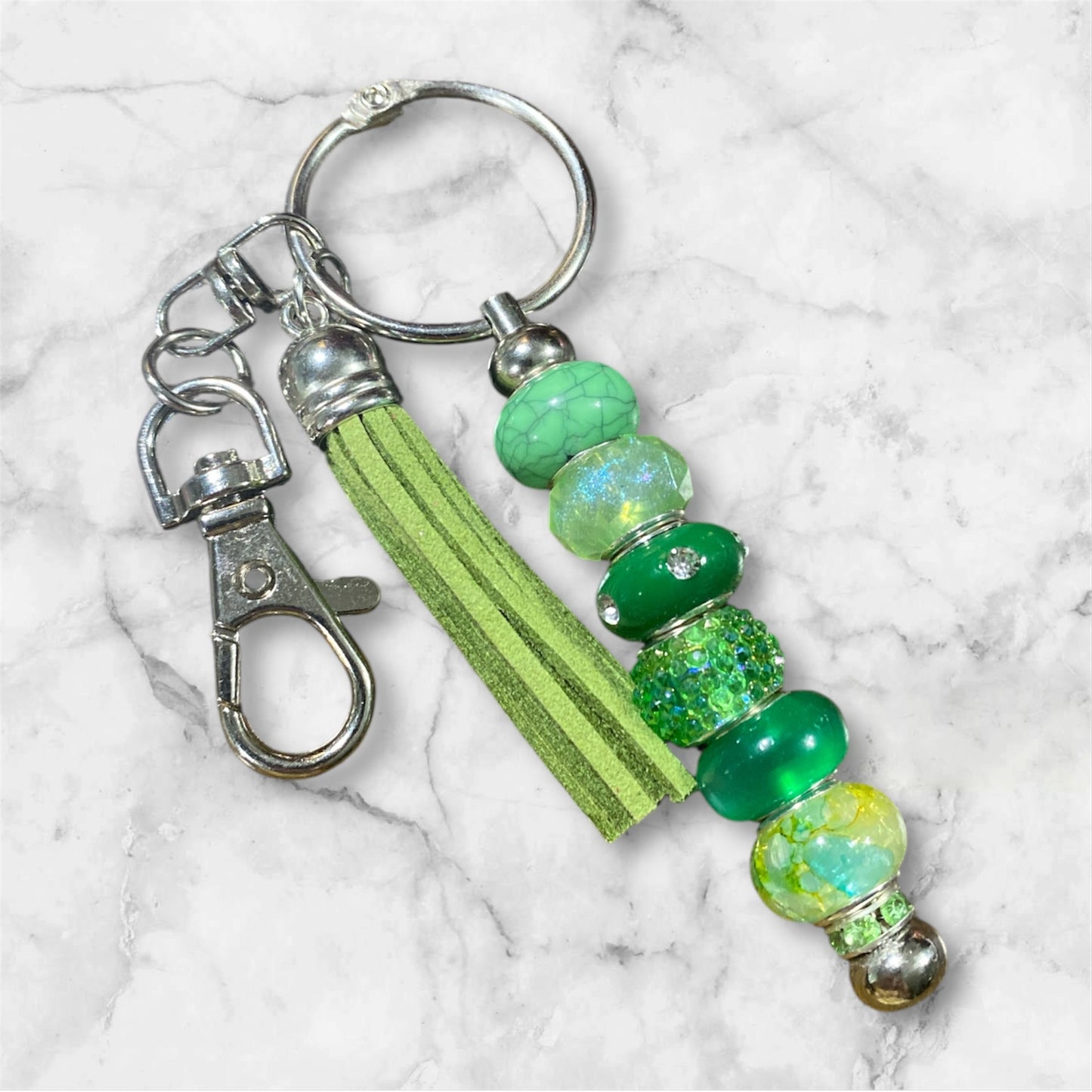 Beaded keychain