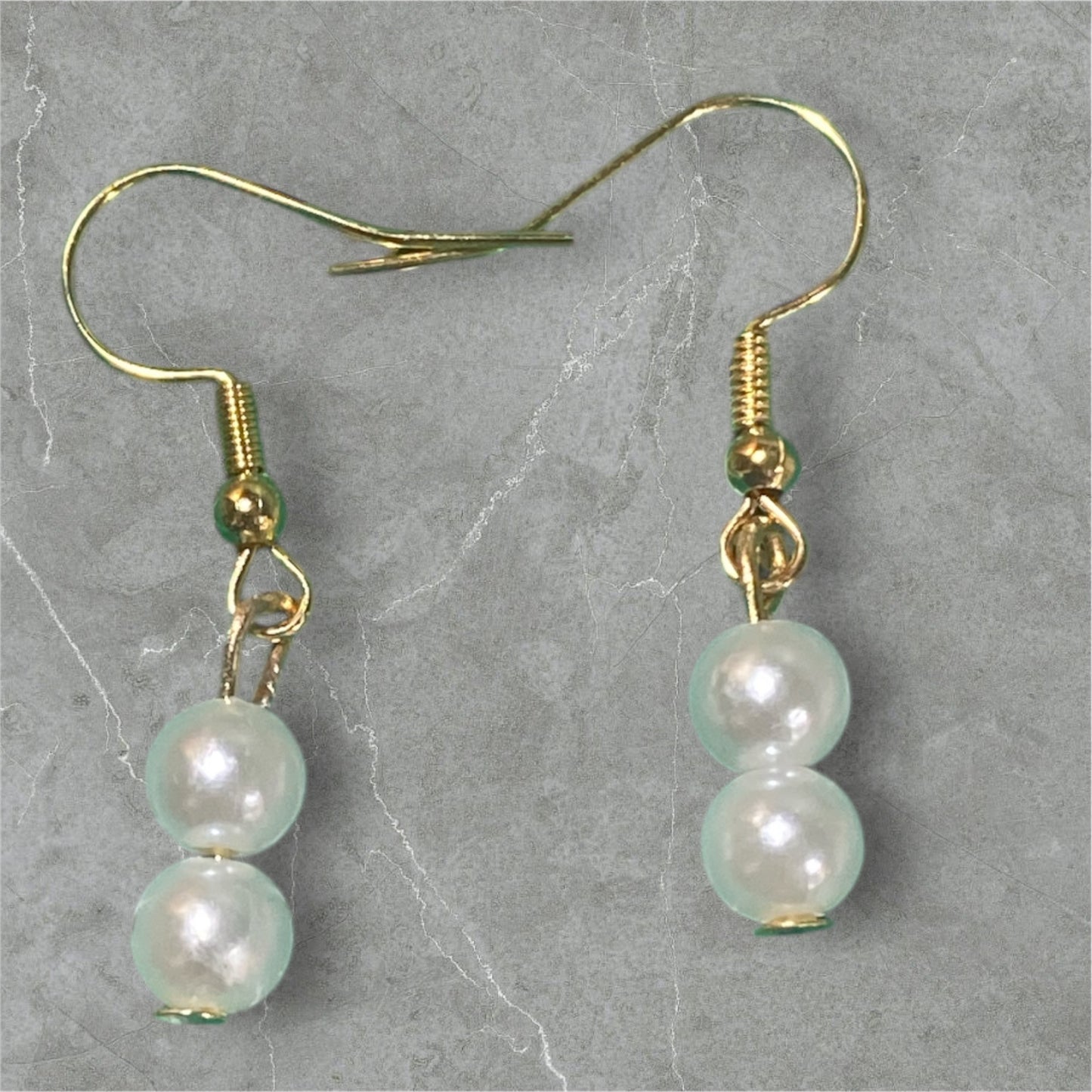 Pearl earrings