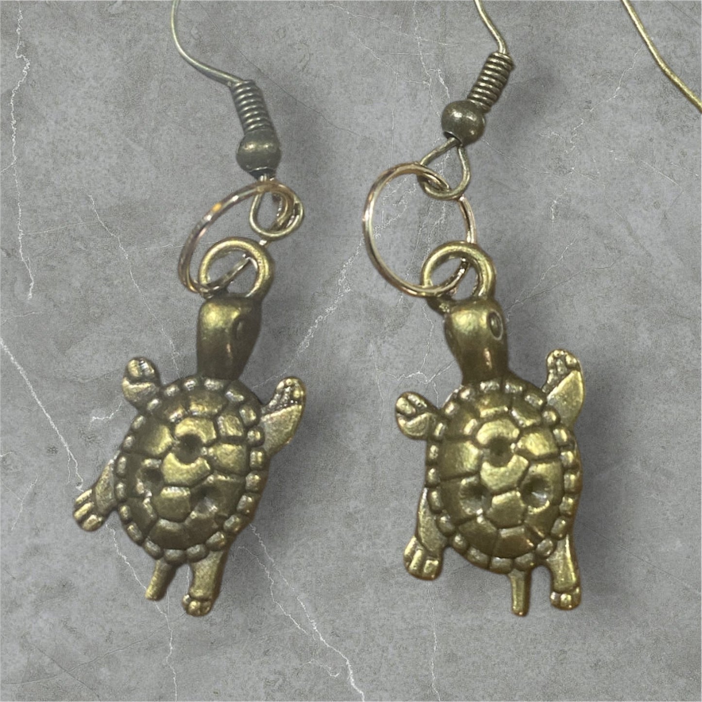 Turtle earrings