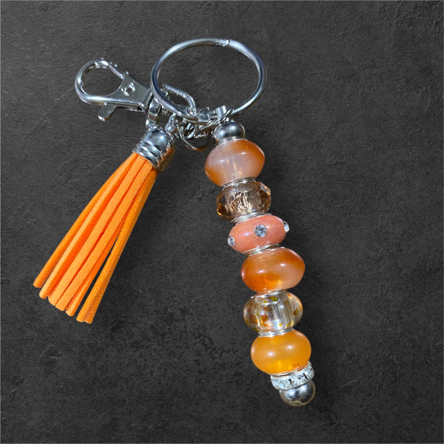 Beaded keychain