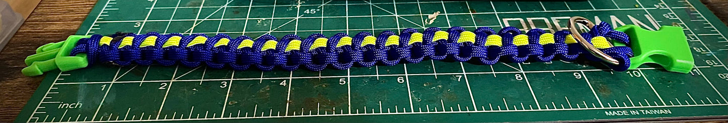 Paracord dog collars