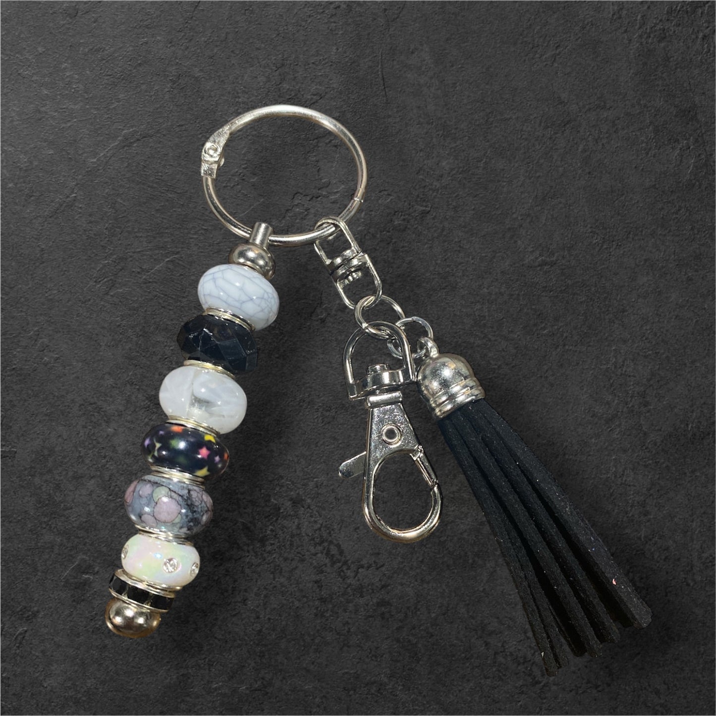Beaded keychain