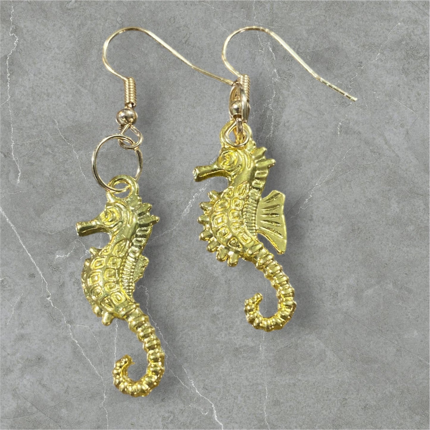 Seahorse earrings