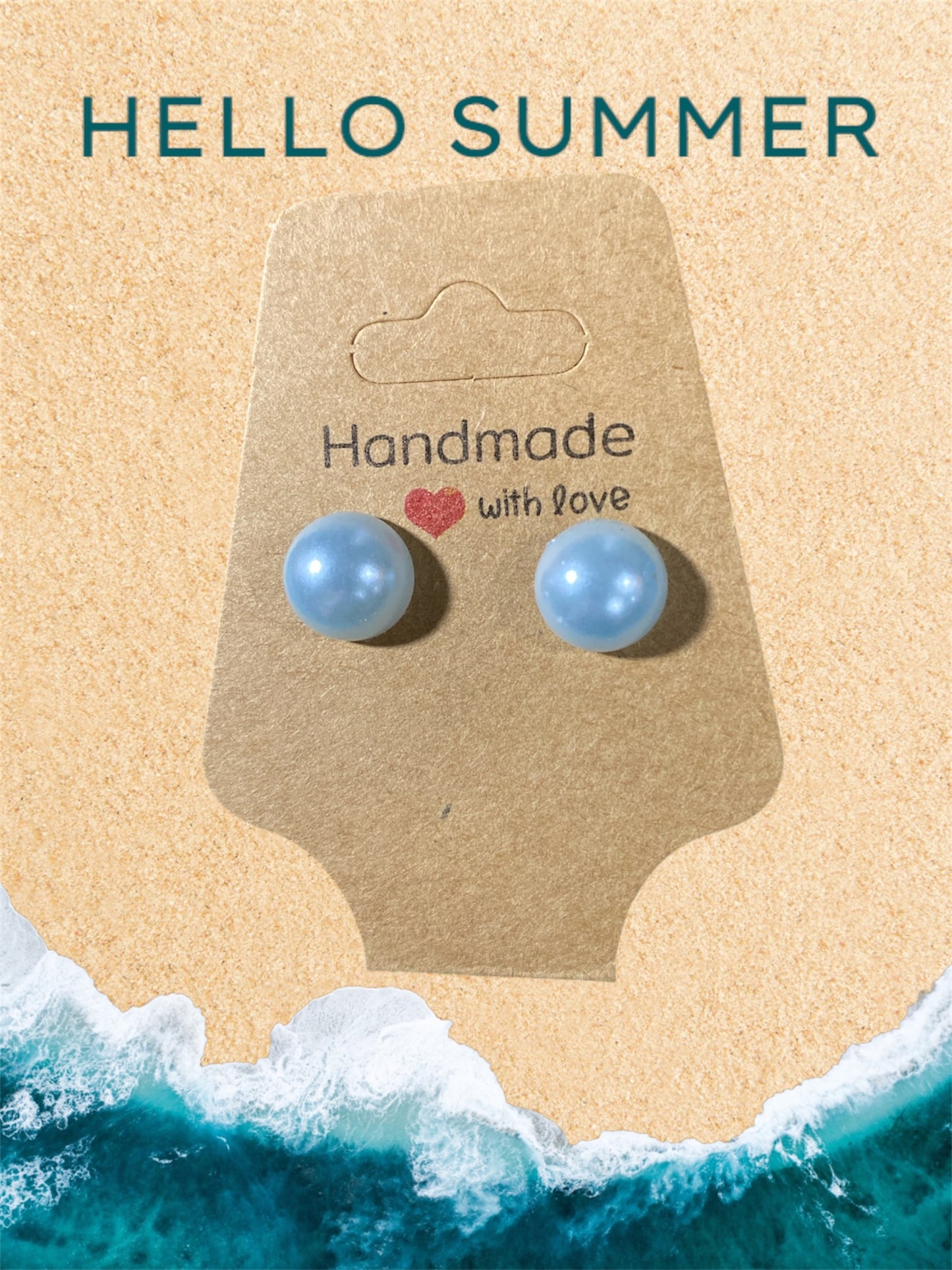 Pearl earrings
