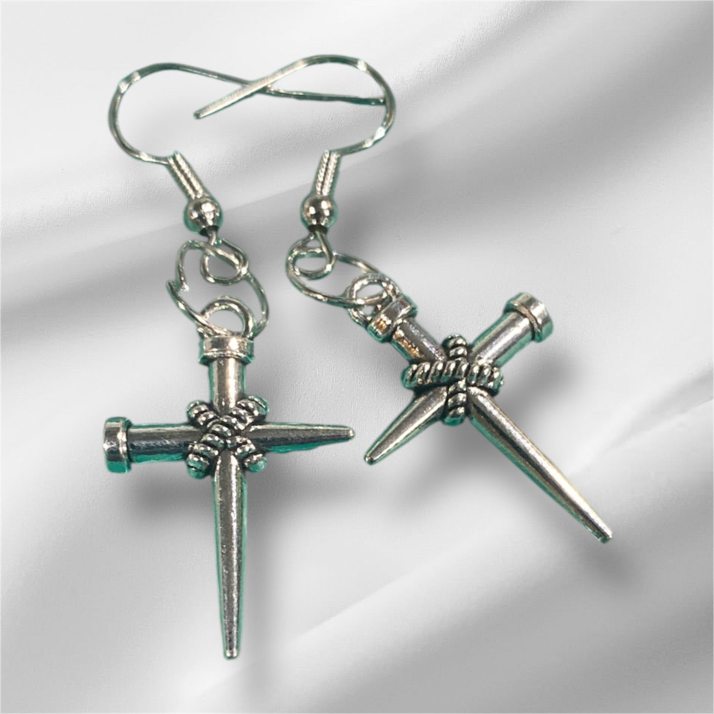 Cross earrings