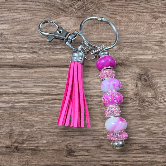 Beaded keychain