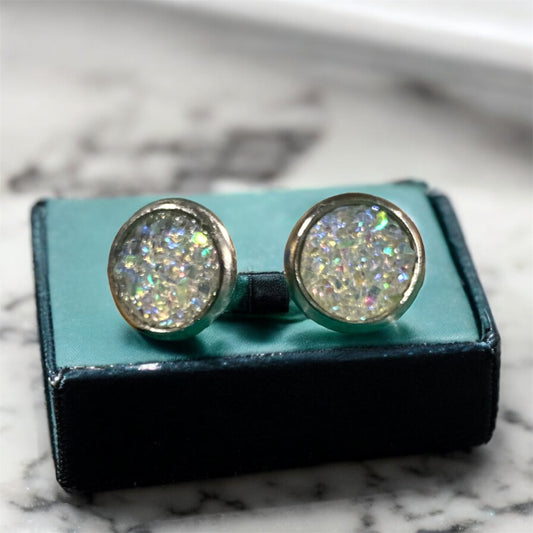 Druzy crystal earrings