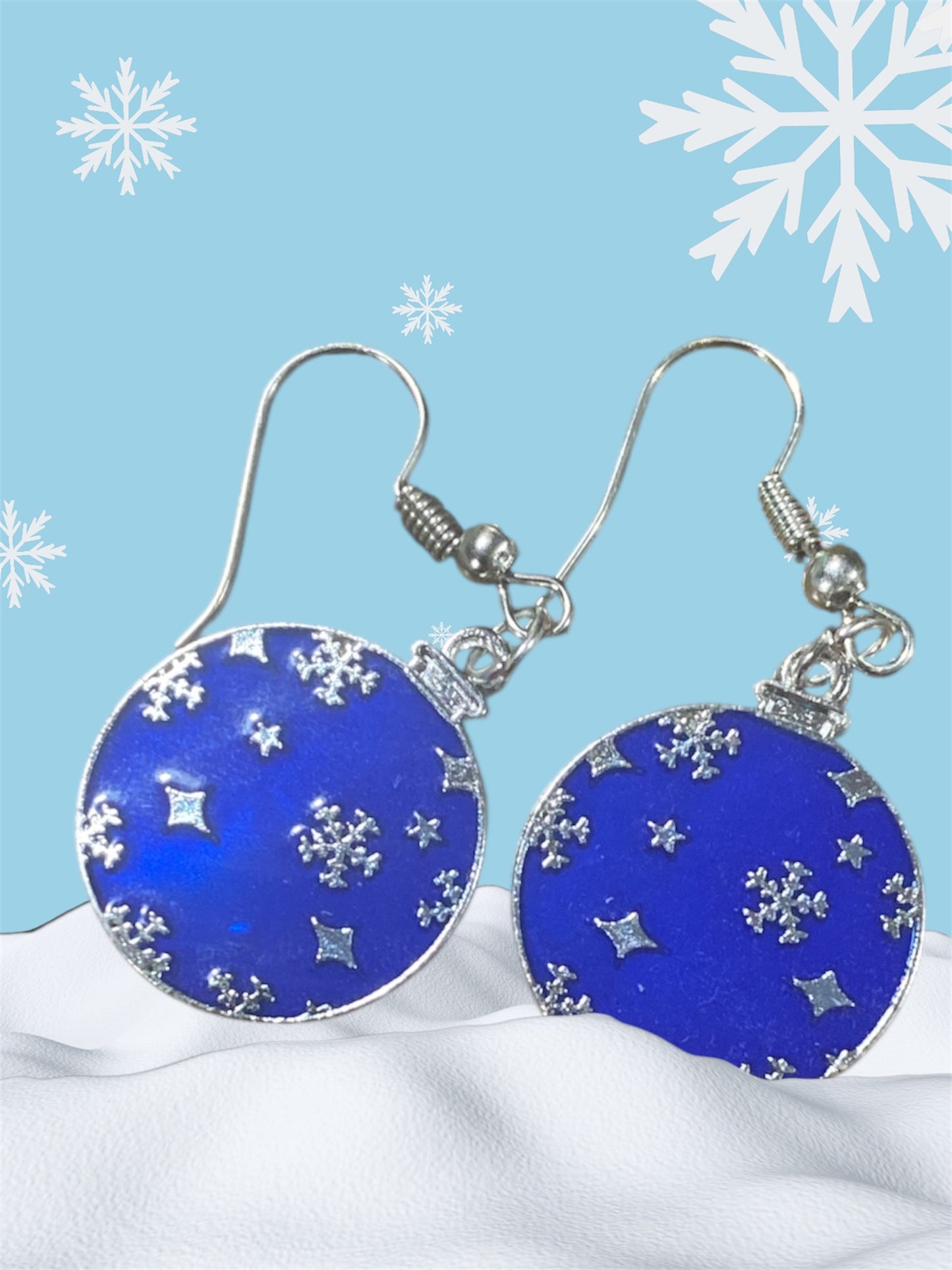 Christmas earrings