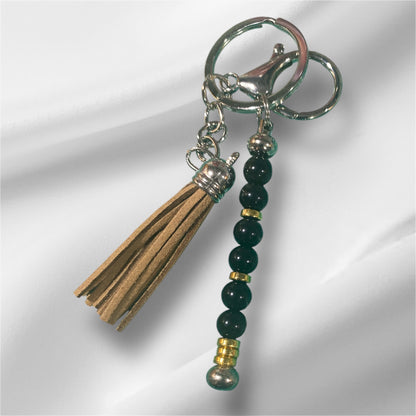 Beaded keychain ￼