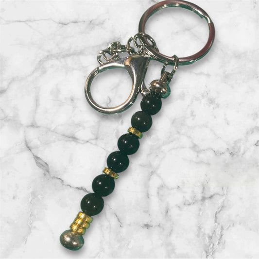 Beaded keychain ￼