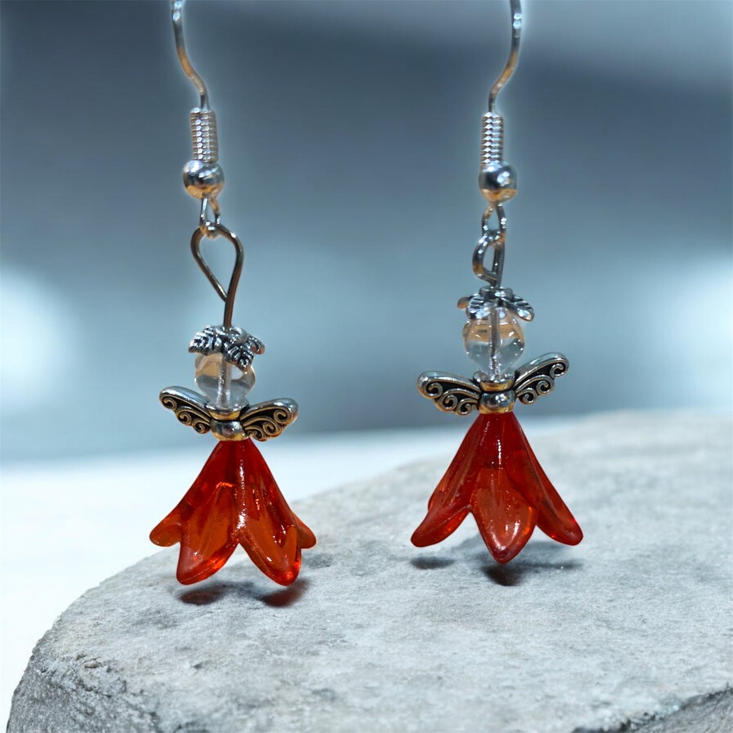 Angel earrings ￼