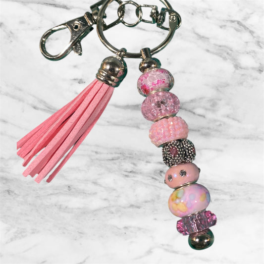 Beaded keychain