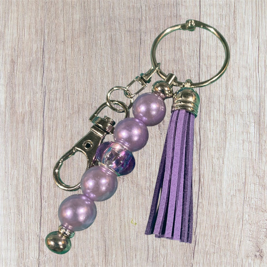 Beaded keychain