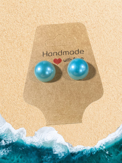 Pearl earrings