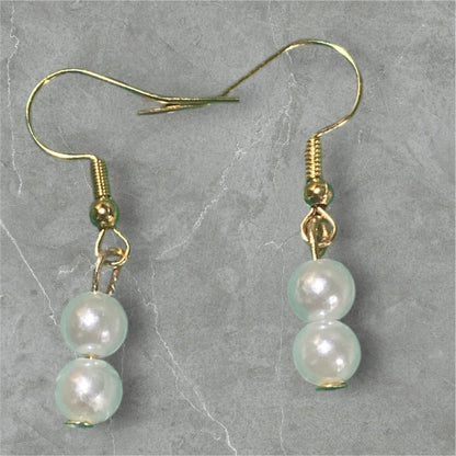 Pearl earrings