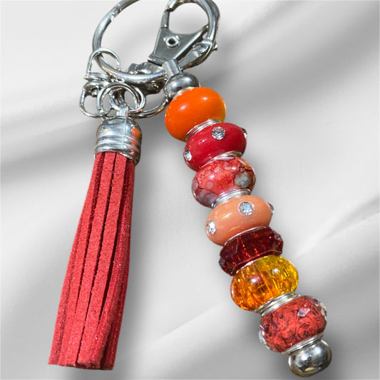 Beaded keychain