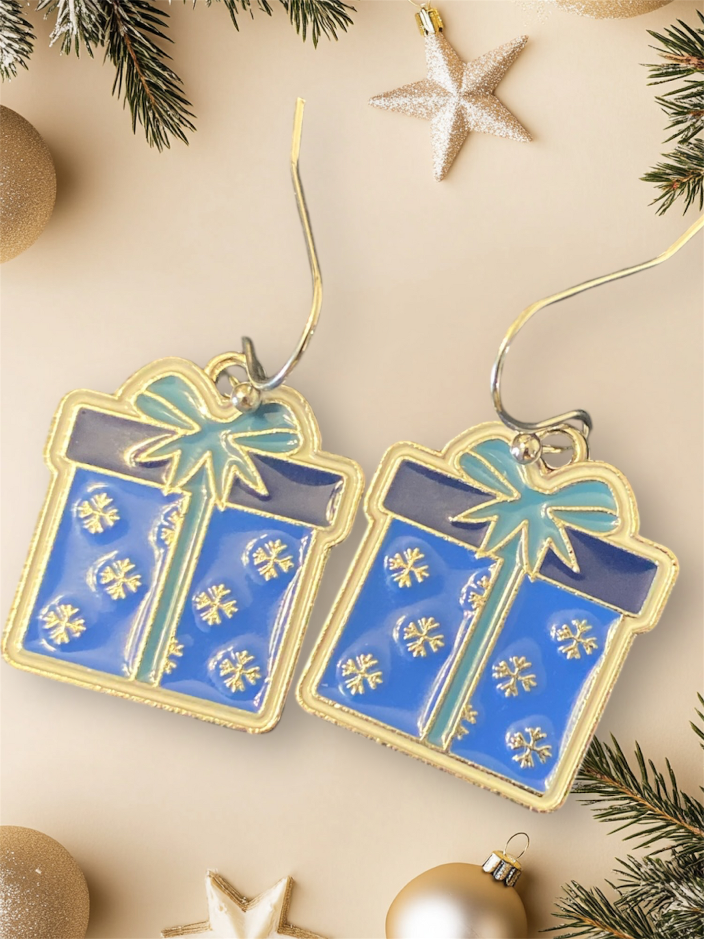 Christmas earrings