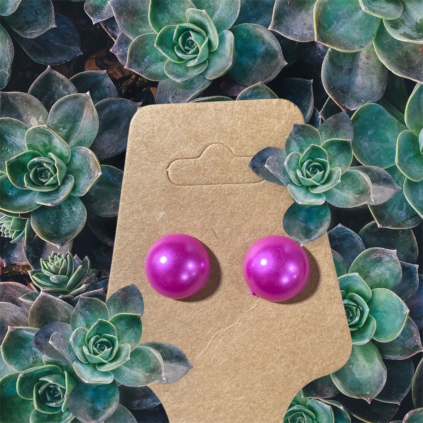 Pearl earrings