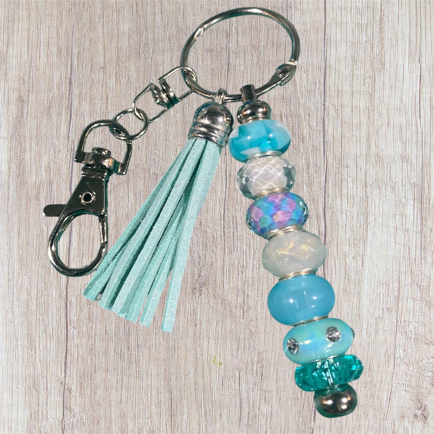 Beaded keychain
