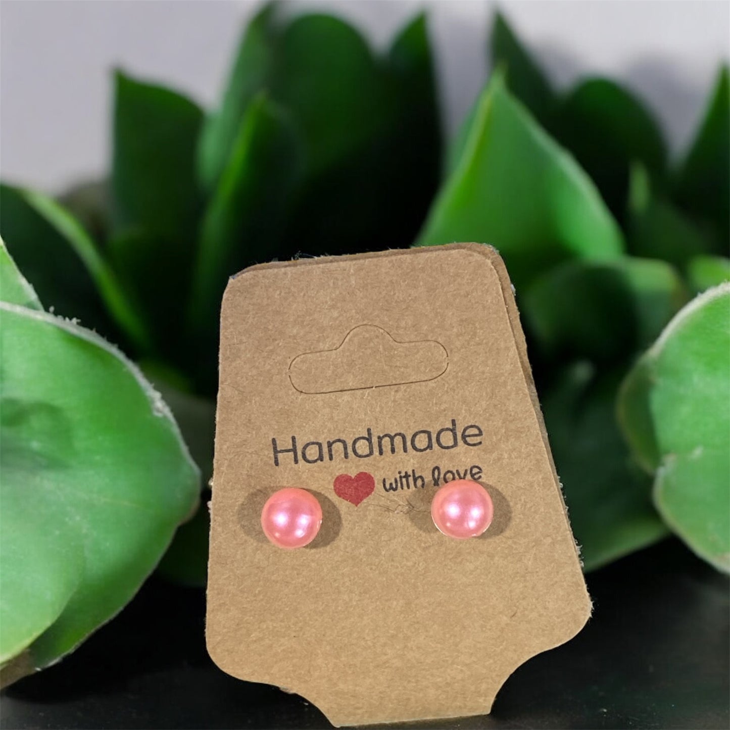 Pearl earrings