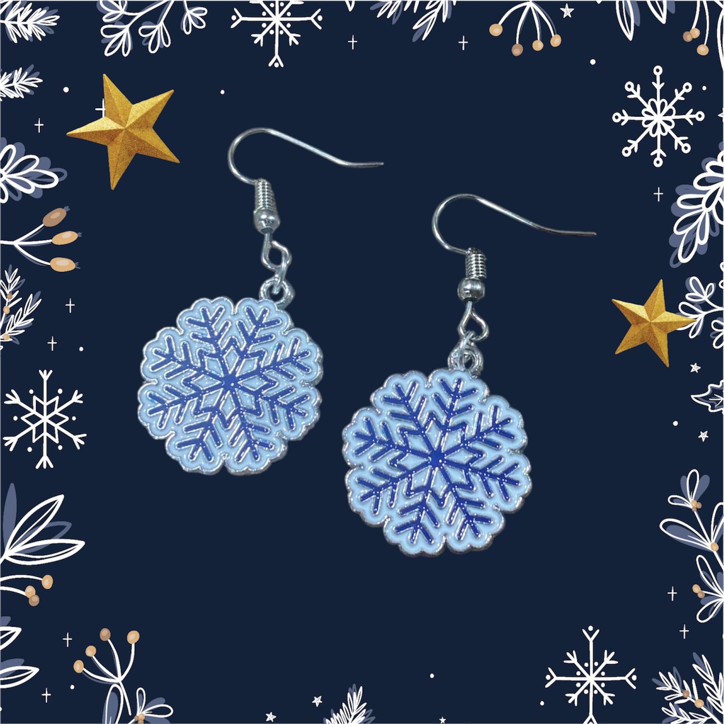 Christmas earrings