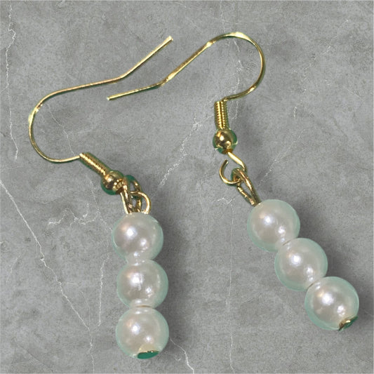 Pearl earrings