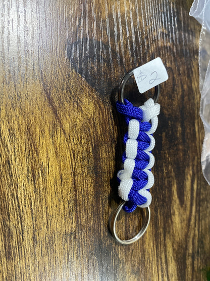 Paracord keychains