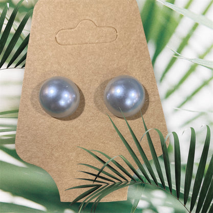 Pearl earrings