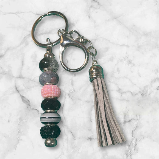 Beaded keychain