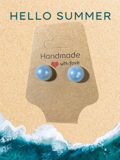 Pearl earrings