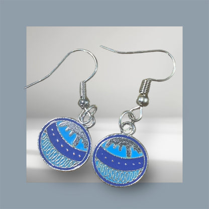 Christmas earrings