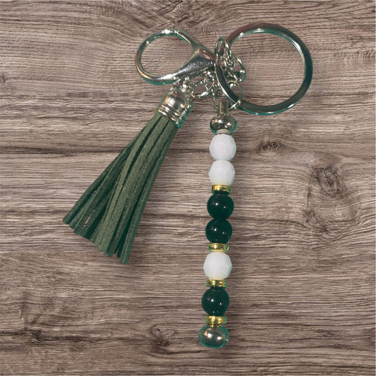 Beaded keychain