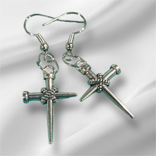 Cross earrings