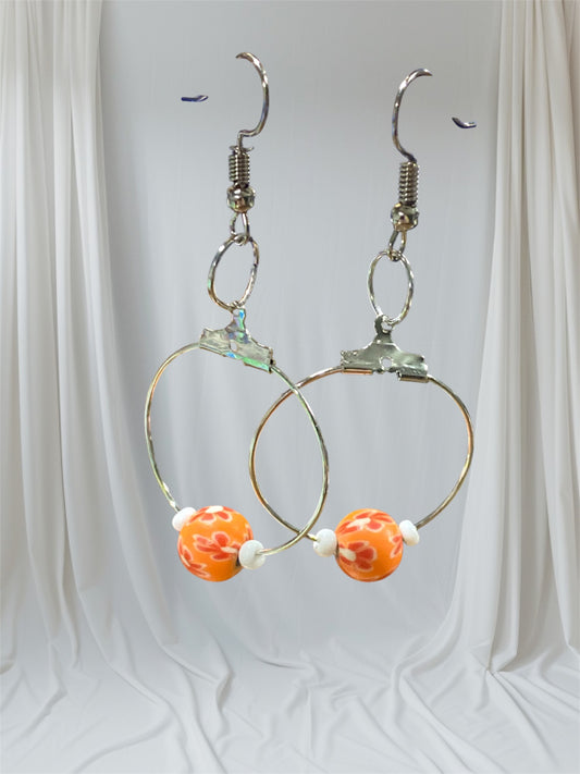 Hoop earrings